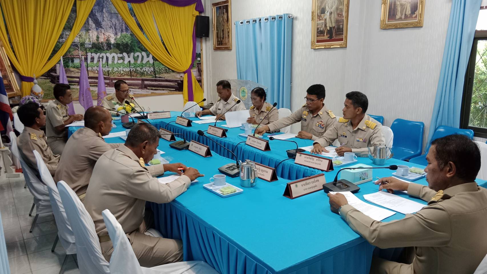 ประชุมสภาองค์การบริหารส่วนตำบลทุ่งบุหลัง สมัยวิสามัญ สมัยที่ 2 ครั้งที่ 1/2566